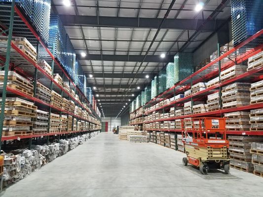 Estantes de pallet para almacenamiento industrial de carga pesada para un almacenamiento óptimo
