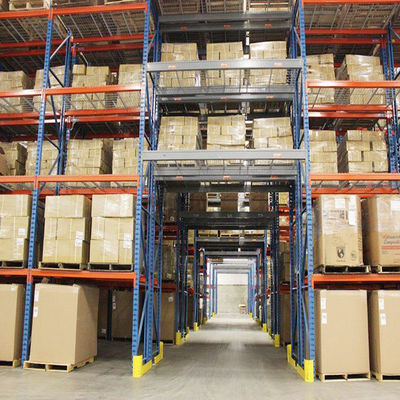 Sistema de estanterías de paletas selectivas de trabajo pesado con durabilidad 500-5000kg Capacidad Galv