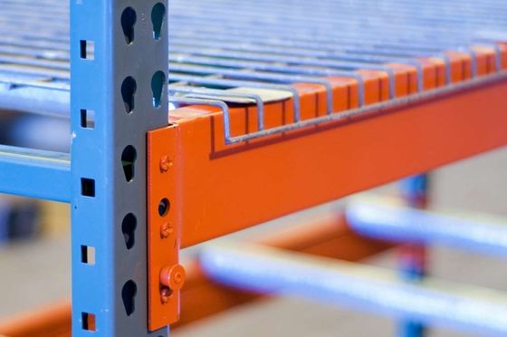 Sistema de estanterías de paletas selectivas de acero de uso pesado de lágrima para soluciones de almacenamiento