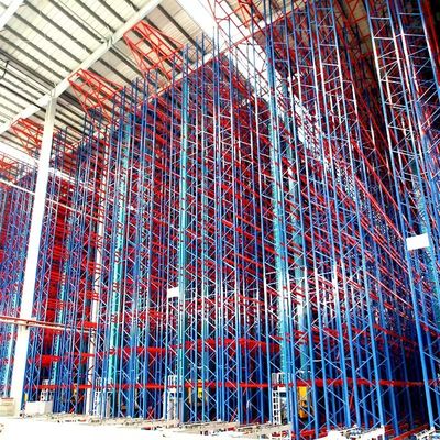 Estantes de almacenamiento industriales de alta utilización Q235 / Q345 Sistemas de estantes de almacenamiento de garaje de acero