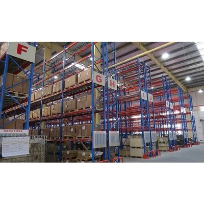 Estante de almacenamiento de almacén de carga pesada personalizado Dexion estilo galvanizado por inmersión en caliente
