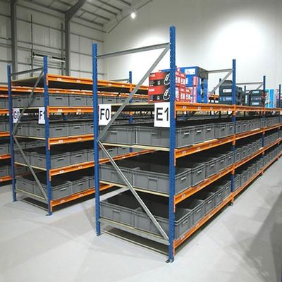 Sistema de almacenamiento de larga duración de trabajo pesado, estantes de paletas de alta resistencia de acero de larga duración