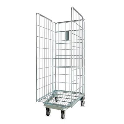 Cajera de almacenamiento de almacenamiento de metal Nido de seguridad Rollo de contenedor Cajera de carrito