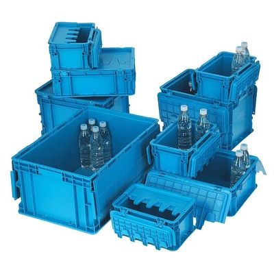 Estacionamiento de plástico industrial Contenedores de almacenamiento en euros Cajas Cajas