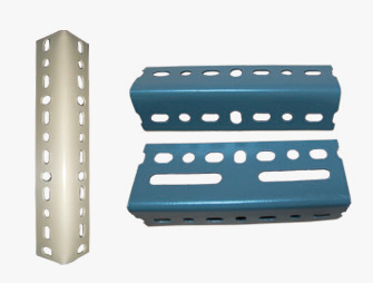 Sistema de estanterías de trabajo ligero con panel de acero con ranuras de ángulo 2