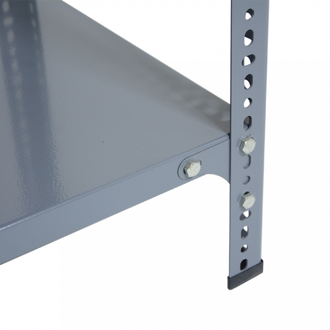 Sistema de estanterías de trabajo ligero con panel de acero con ranuras de ángulo 4